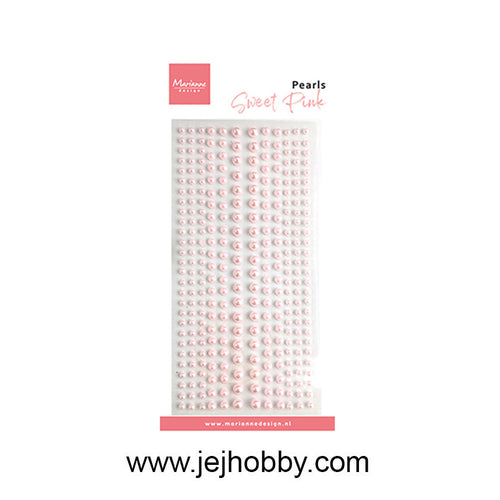 CA3208, Sweet pink pearls, Marianne Design, jej hobby