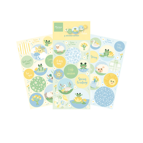 CA3223, Dreamy Meadow, stickers, Marianne Design, jej hobby