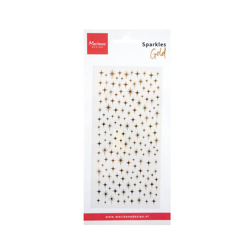 CA3230 Sparkles Gold van Marianne Design. Dit zijn stickers voor hobby