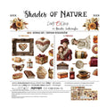 Craft O'Clock Shades of Nature Mix Extras Set CC-C88-SON-13 met knipafbeeldingen van barokke schilderijlijsten, vintage dames, harten en boeken op 30,5x31,5 cm papier.
