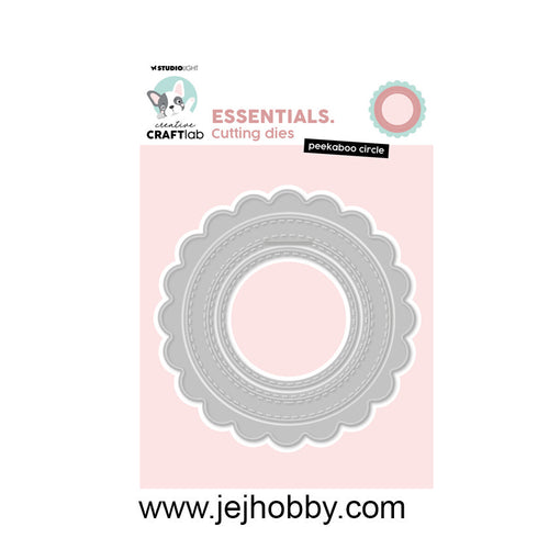 CCL-ES-CD1032, Peekaboo circle Creative craftlab, jej hobby