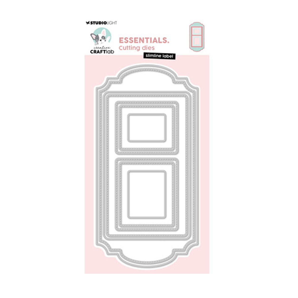 CCL-ES-CD1119 slimline label van Creative craftlab Studio Light, Jej hobby