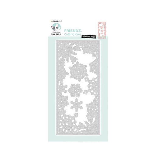 Studio Light Cutting dies slimline inlay snowflakes