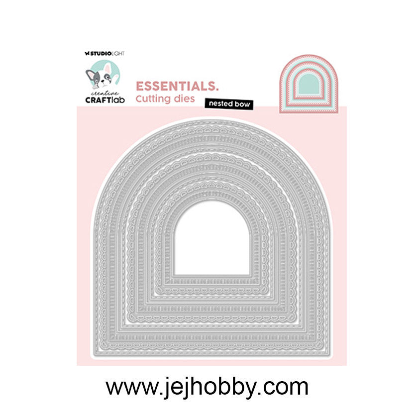 CCL-ES-CD991, Nested bow, Craftlab essentials, Studio Light, jej hobby