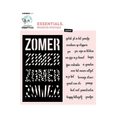 CCL-ES-MST08, Craftlab, Mask stamps, Zomer Essentials nr.08, jej hobby