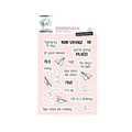 CCL-ES-STAMP582, Clear Stamp, Going places, jej hobby
