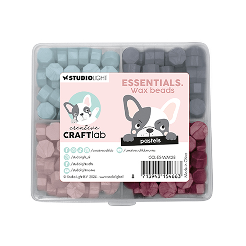 CCL-ES-WAX28, Wax beads pastels, craftlab, Studio, Light, jej hobby
