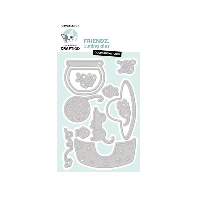 CCL-FR-CD742, Studio Light Friendz, accessoires cat, jej hobby