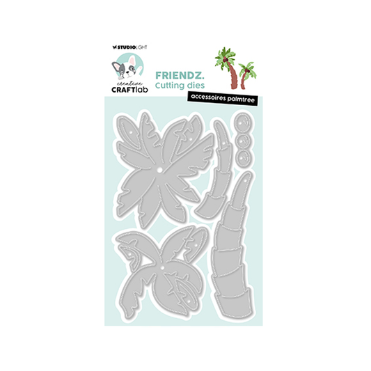 CCL-FR-CD835, Cratlab, Cutting Die, Accessoires palmtree Friendz, nr.835, jej hobby