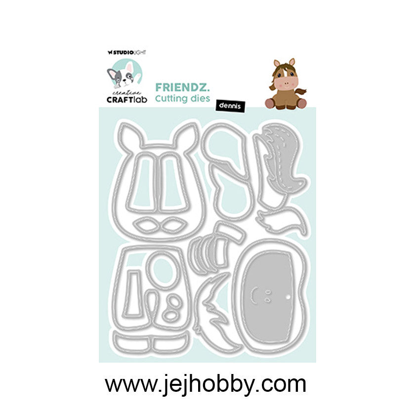 CCL-FR-CD993, Dennis, Craftlab friendz, Studio Light-jej hobby
