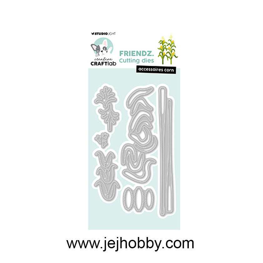 CCL-FR-CD996, accessoires corn, Craftlab friendz, Studio Light, jej hobby