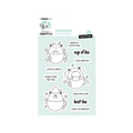 Studio Light Friendz Clear Stamp Cup of tea