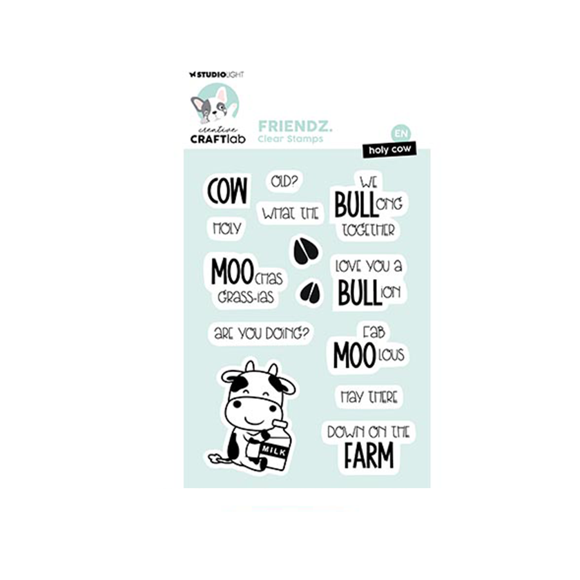 Studio Light Clear Stamp Holy cow