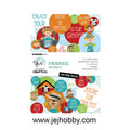 CCL-FR-STIC38, Sticker Paper Pad, On the Farm Craftlab Friendz, jej hobby