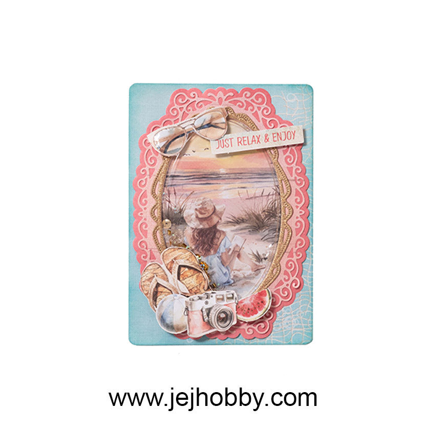 CD1002 Oval frame