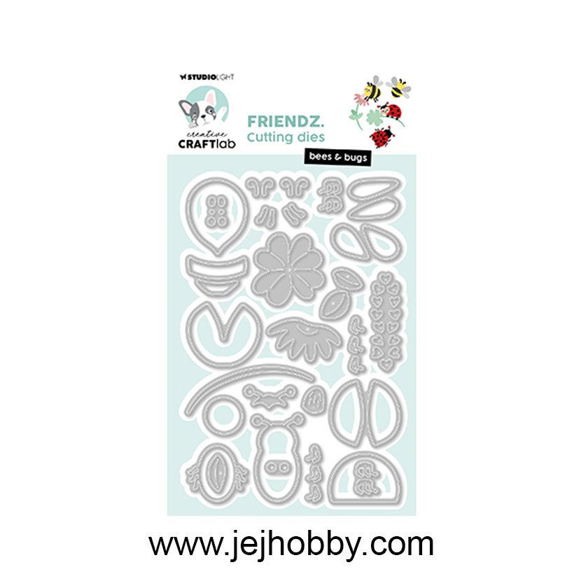 CD1009, Bees en bugs, Studio light craftlab, jej hobby