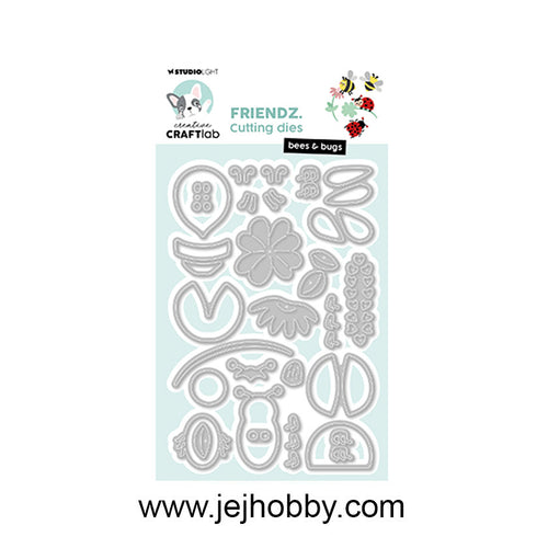 CD1009, Bees en bugs, Studio light craftlab, jej hobby