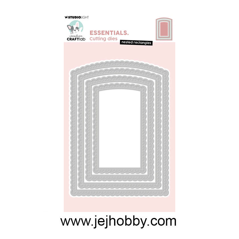 CD1055, Nested rectangles, Studio light, jej hobby