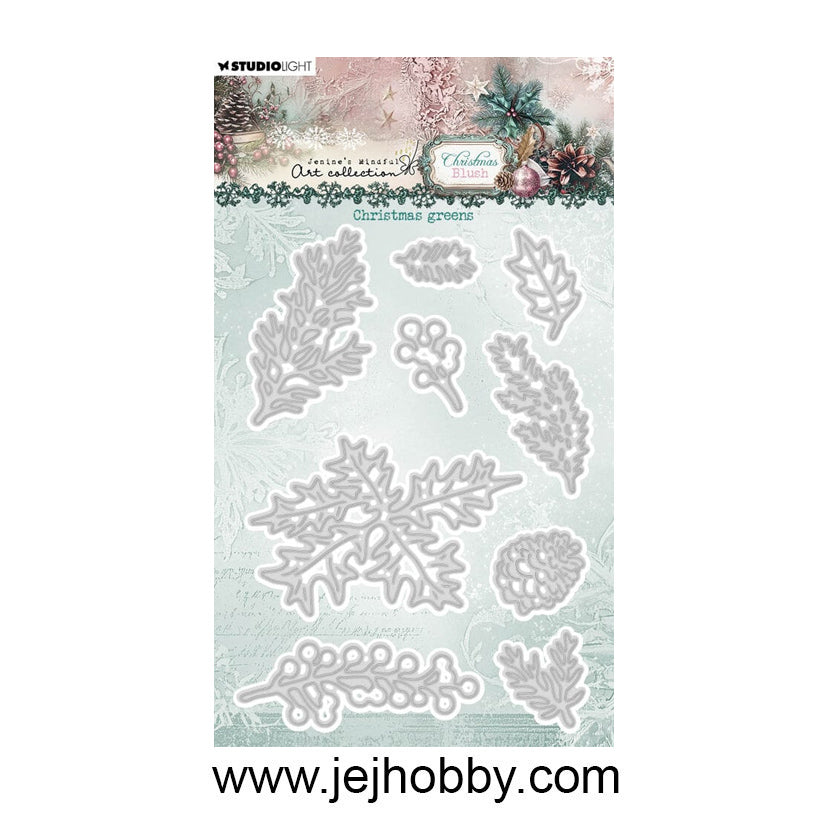 CD1061, Christmas Greens, JMA, Studio light, Jej hobby