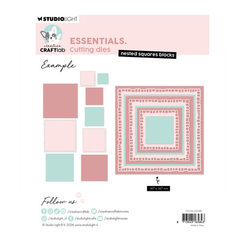 CD1081 Nested squares blocks stansmal