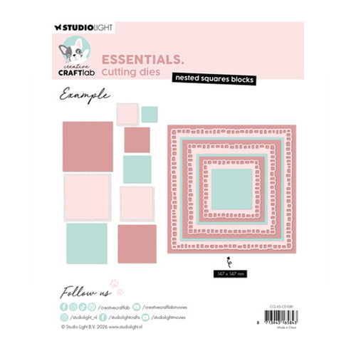CD1081 Nested squares blocks stansmal