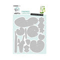 CD1083 stansmal Accessories water lilies van studio light craftlab friendz voor hobby