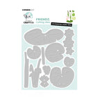 CD1083 stansmal Accessories water lilies van studio light craftlab friendz voor hobby
