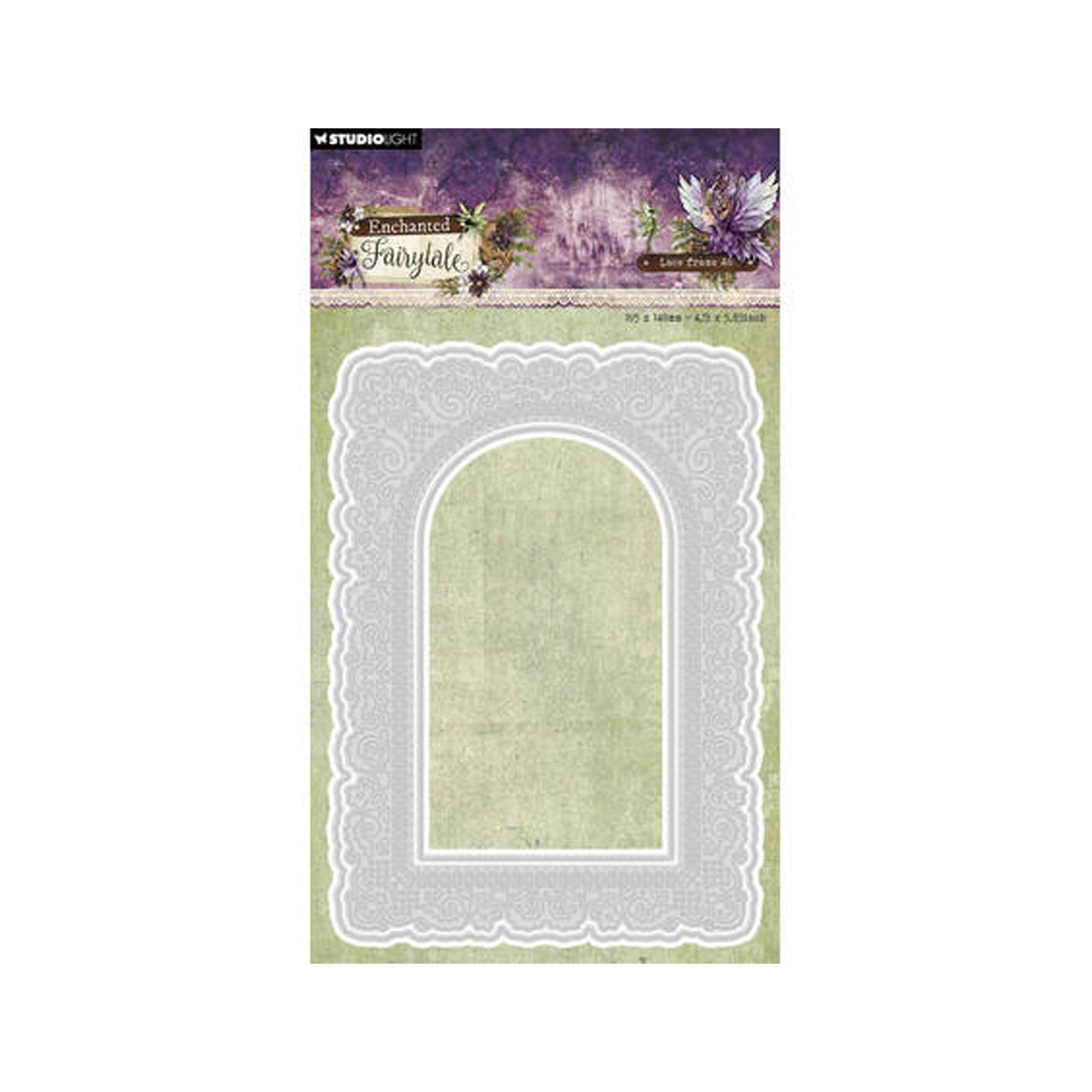 SL-EF-CD1101 Lace frame Enchanted Fairytale van Studio Light is een stansmal voor hobby.