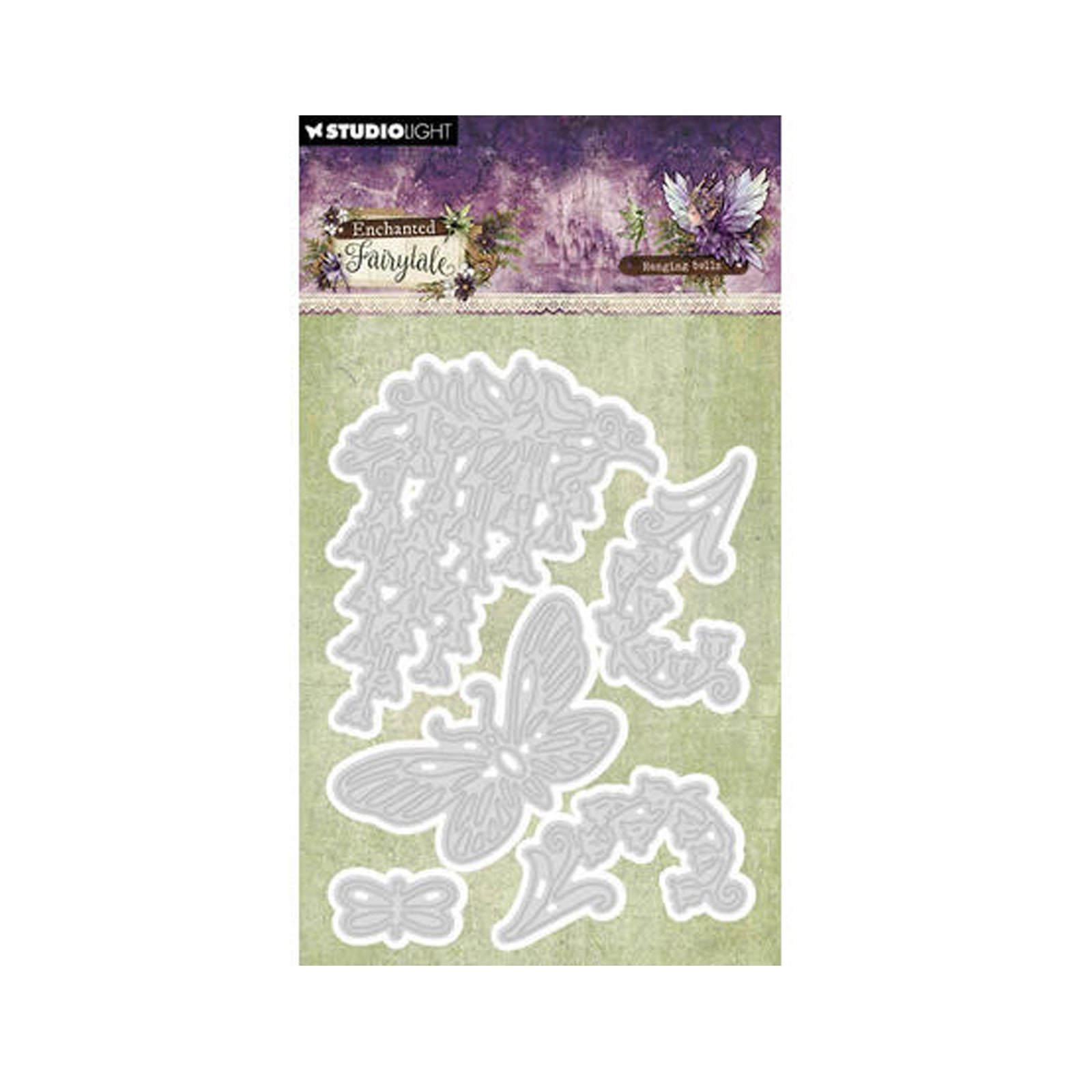 CD1103 Hanging bells Enchanted Fairytale stansmal van studio Light. Perfect voor hobby.