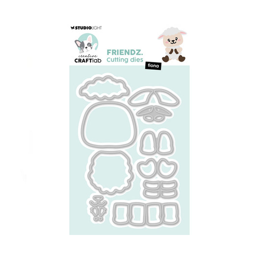 CD1110 Fiona craftlab Friendz van Studio Light dit is een stansmal voor hobby