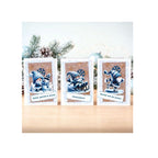 Find It Trading Berrie's Beauties Winter Gnome Wonders 3D-knipvel Mini (CD12549) op A4-formaat met diverse kleine 3D-afbeeldingen van ijsblauwe gnoems bij het haardvuur, in de sneeuw en met instrumenten