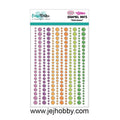 CDED-0011 Glitter, enamel dots, Halloween, Carlijn design, jej hobby