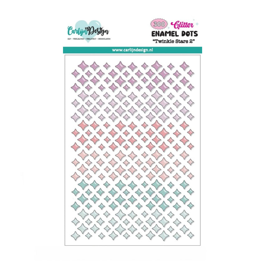 CDED-0016, Twinkle Stars 2, Carlijn design, jej hobby