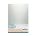 CDEML001 Metallic Silver Linen cardstock van Card deco. Dit is karton voor hobby