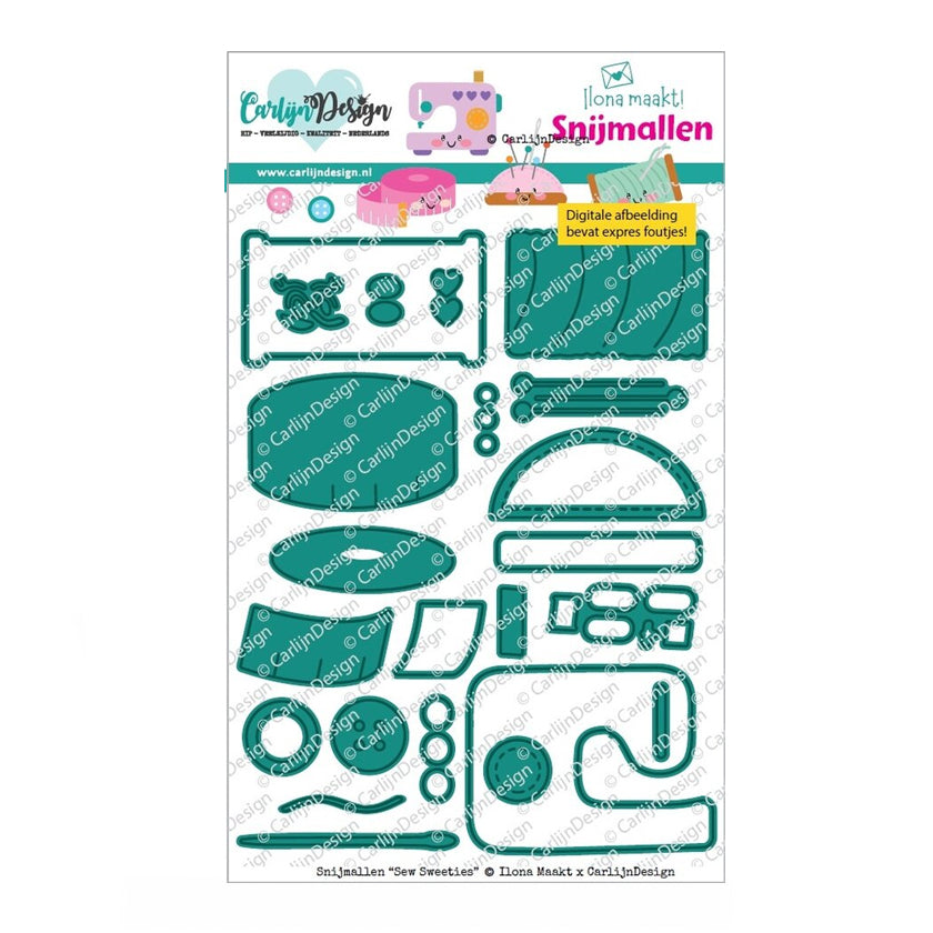 CDSN-0352, Sew sweeties, Carlijn design, jej hobby