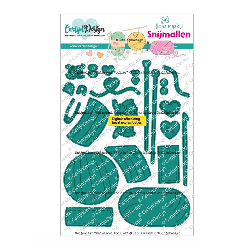 CDSN-0353, Whimsical Woolies, Carlijn design, jej hobby