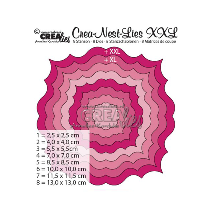 Crealies Crea- Nest- Lies XXL 5