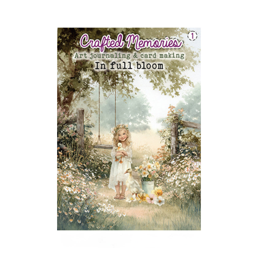 CM-BOEK-001, In full bloom, creatief art, jej hobby
