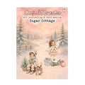 Crafted Memories Sugar Cottage collageboek CM-BOEK-005 met achtergrondpapieren en knipplaatjes voor art journaling, kaarten maken en mixed media