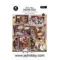 CMP19, Fairy christmas, card making paper pad, studio light, jej hobby