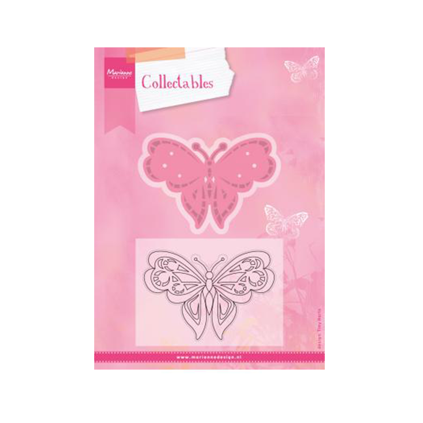 COL1318 Marianne design, Collectable, tiny's butterfly 2, jej hobby