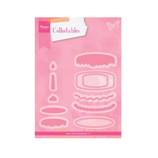 COL1322, Marianne design, Collectable, Birthday cake, jej hobby