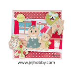 AK0096 Christmas Bakery Backgrounds by Marleen