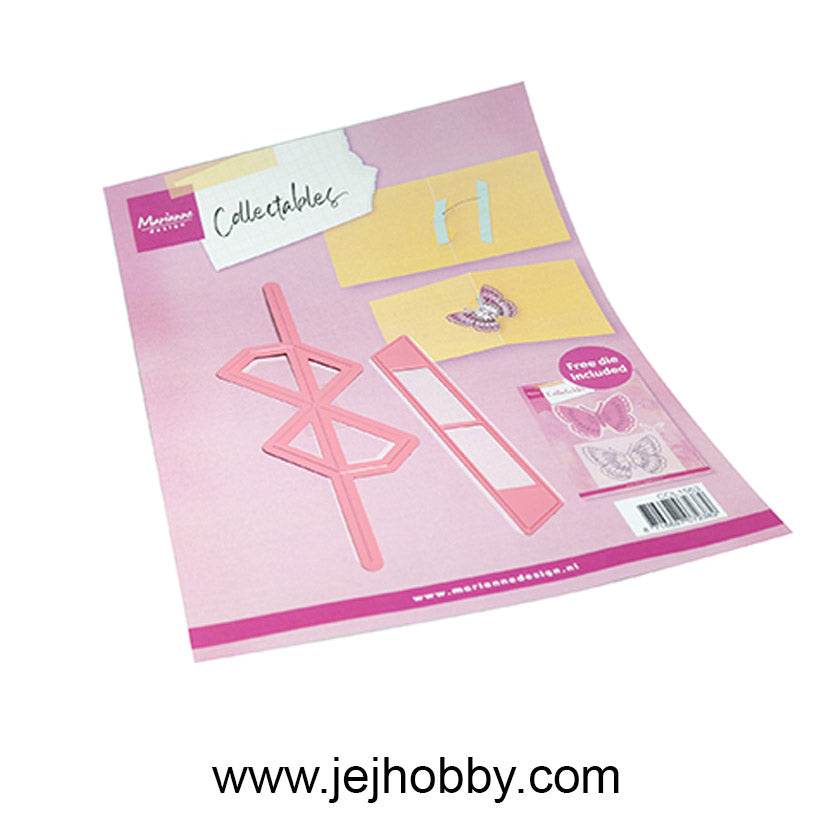 COL1563, Pop Twist Butterfly, Marianne Design, jej hobby