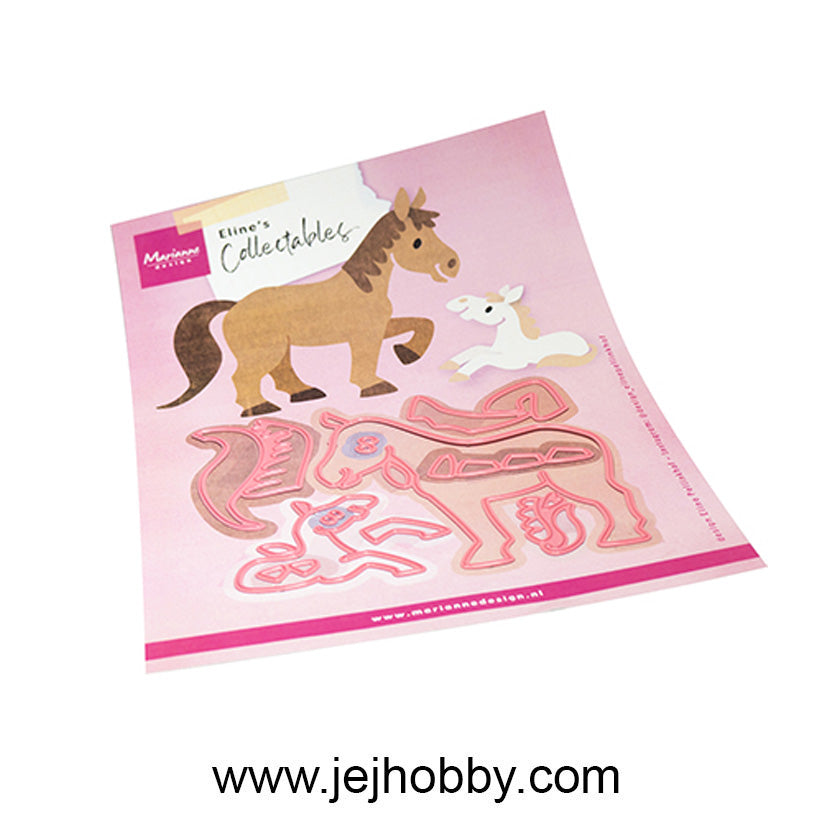 COL1568-Eline's Horses, Marianne design collectables, jej hobby