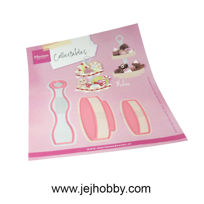 COL1580, Etagere by Marleen Collectables, Marianne design, jej hobby