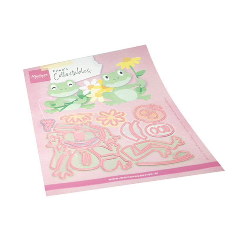 COL1582, Eline's Frogs, Marianne Design, jej hobby