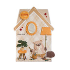 Dit is een voorbeeldkaart gemaakt met de COL1590 Eline's animals Bever collectable van Marianne Design. 