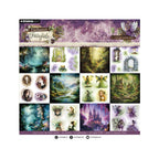 CPP468 Enchanted Fairytale Collage paper pad van studio light is perfect voor hobby zoals mixed media.