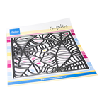 CR1671, Background Spiderweb, craftable, Marianne design, jej hobby 